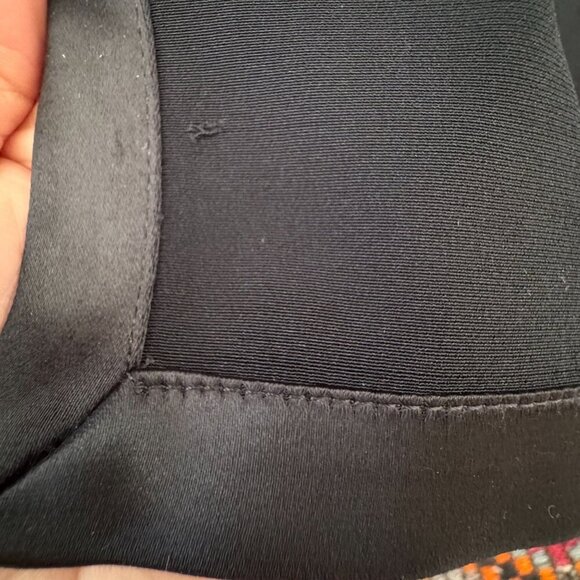 IAN R.N. Black Reversed Satin Sleeveless Hooded Column Evening Maxi Dress Size M - Picture 13 of 14